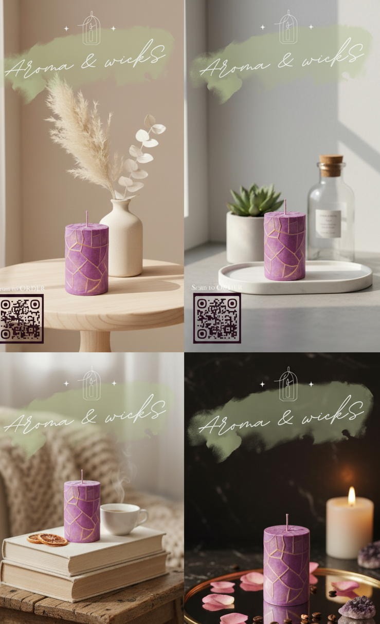 Aroma & Wicks Candles
