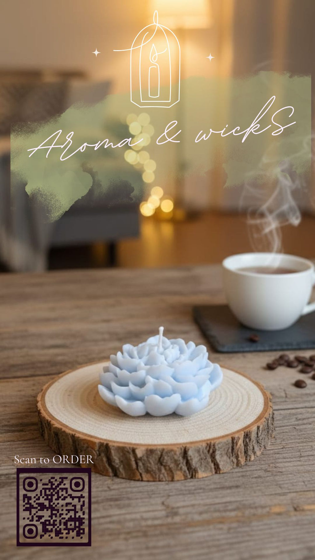 Cloud Nine Petal Candle