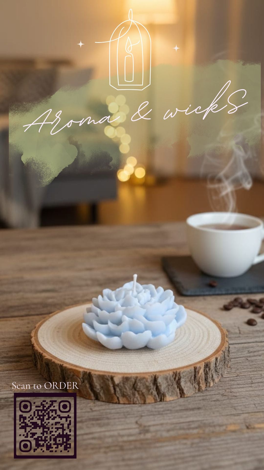 Cloud Nine Petal Candle
